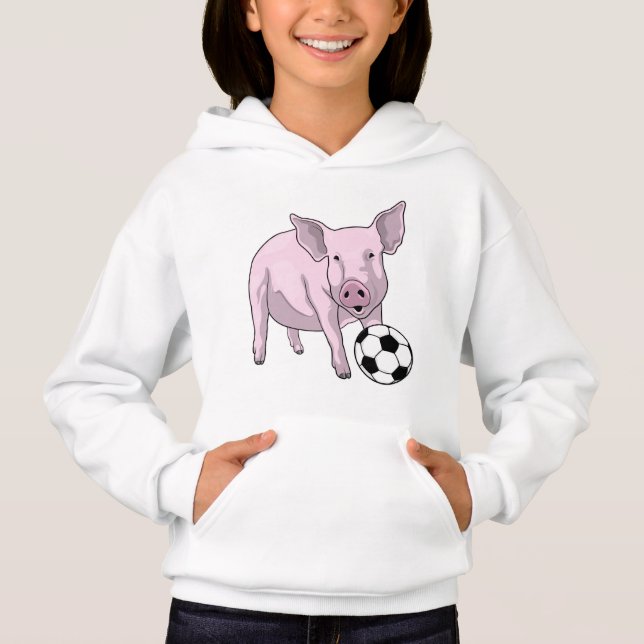 Pig Soccer player Soccer (Front)