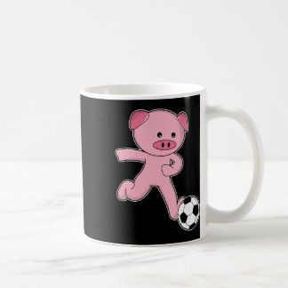 Pig Soccer Player Soccer Sports  Coffee Mug