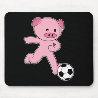 Pig Soccer Player Soccer Sports  Mouse Pad