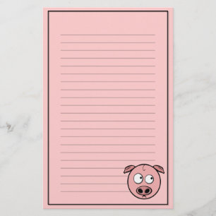 Pig Stationery