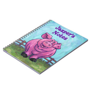 Pig Stationery Notebook