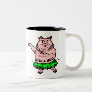 Pig T-Shirts and Pig Gifts Two-Tone Coffee Mug