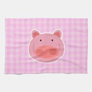 Pig Tea Towel