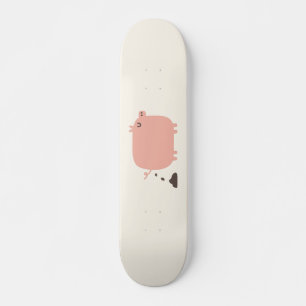 Pig Toilet Time Skateboard