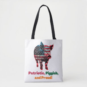 Pig Tote Bag