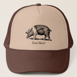 Pig Trucker Hat
