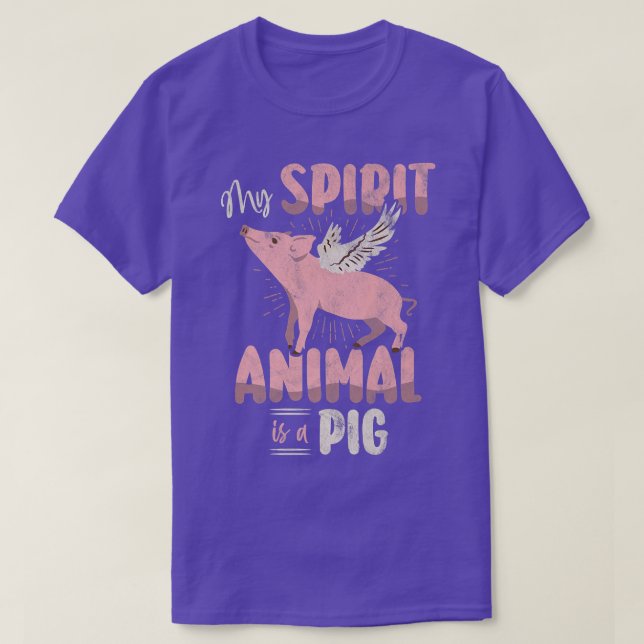 Pig Tshirts For Men Women Piggy Swine Pink Piggy P (Design Front)