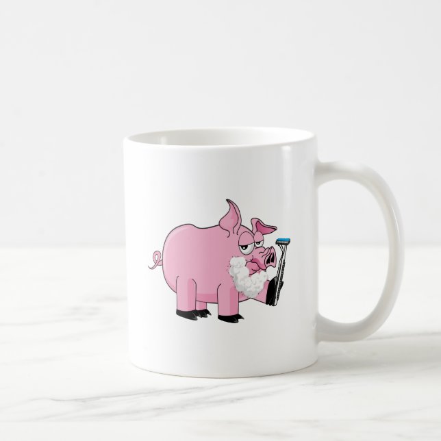 Pig Whiskers Coffee Mug (Right)