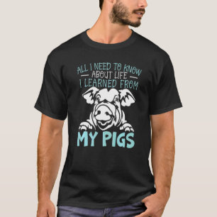 Pig Whisperer Animal Farming Farmer Meat Swine Pig T-Shirt