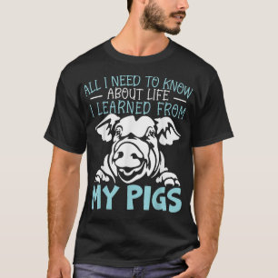 Pig Whisperer Animal Farming Farmer Meat Swine Pig T-Shirt