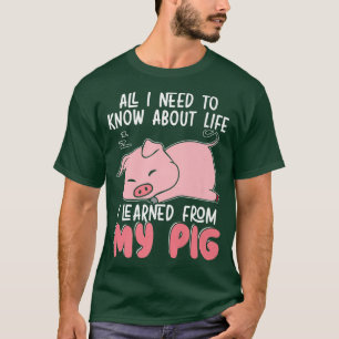 Pig Whisperer Animal Farming Farmer Meat Swine Pig T-Shirt