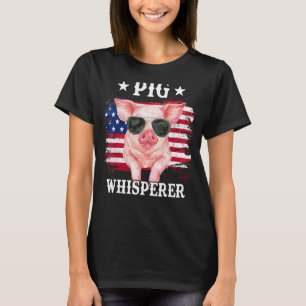 Pig Whisperer Pig For Men Hog Farmer T-Shirt