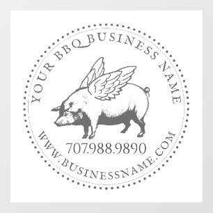 Pig With Wings BBQ Barbecue Business