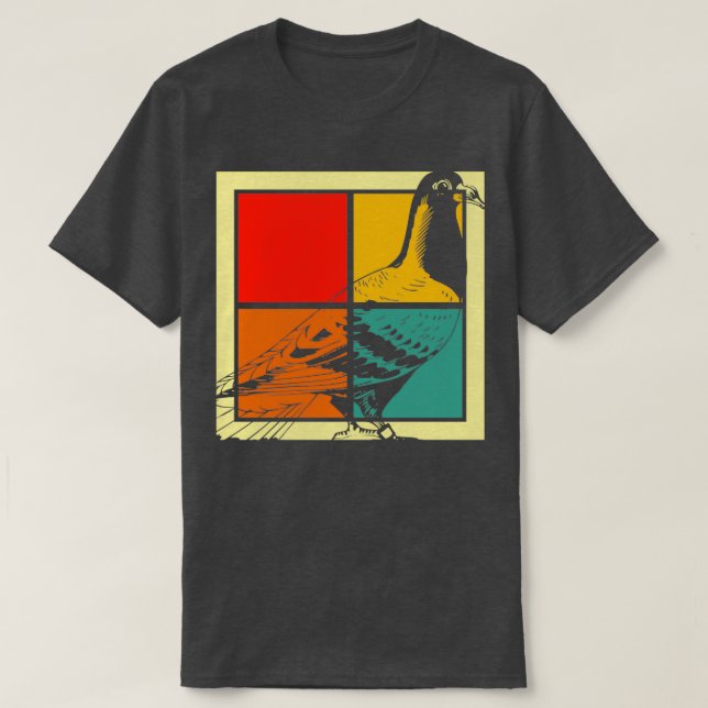 Pigeon Bird 3 2 T-Shirt (Design Front)