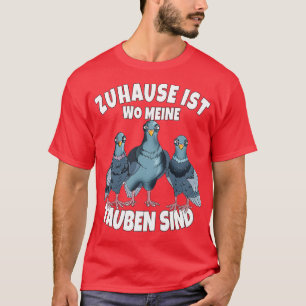 Pigeon breeder Pigeon breeder Pigeon fan carrier p T-Shirt