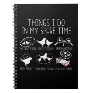 Pigeon Breeding Pigeon Racing Gift Men King Pigeon Notebook