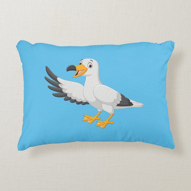 Pigeon Decorative Cushion (Front)