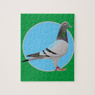 pigeon design jigsaw puzzle. jigsaw puzzle