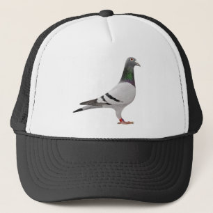 pigeon design trucker hat