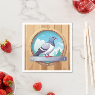 Pigeon Fancier Napkin