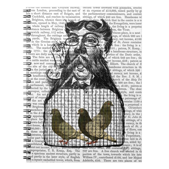 Pigeon Fancier Notebook (Front)