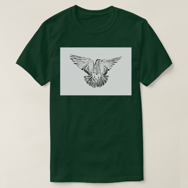 Pigeon Flying 1 T-Shirt (Design Front)