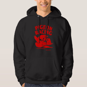 Pigeon For Bird Cool Pigeon Racing Homing  3 Hoodie