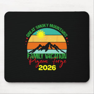 Pigeon Forge Great Smoky Mountains Family Vacation Mouse Pad