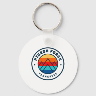 Pigeon Forge Skiing Snowboarding Ski Family Trip  Key Ring