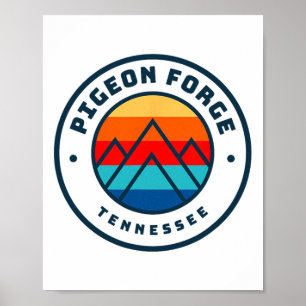 Pigeon Forge Skiing Snowboarding Ski Family Trip Poster