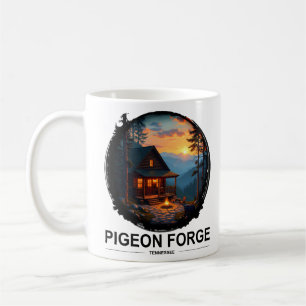 Pigeon Forge, Tennessee Cabin in the Mountains Coffee Mug