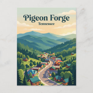 Pigeon Forge, Tennessee Postcard