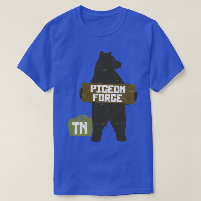 Pigeon Forge Tennessee TN Parks and Wilderness Hit T-Shirt (Design Front)