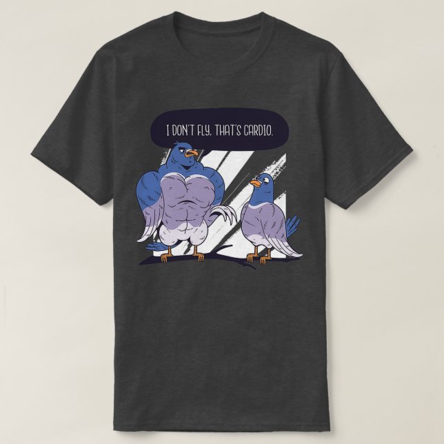 PIGEON FUNNY 4 T-Shirt (Design Front)