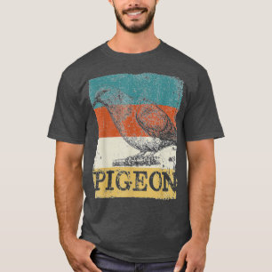 Pigeon Homing Fancier Trainer Gift American Racing T-Shirt