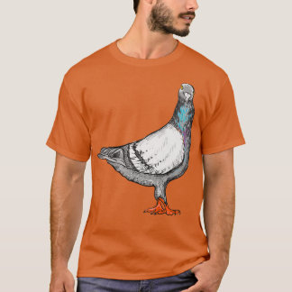 Pigeon I bird carrier pigeon motif for pigeon fanc T-Shirt