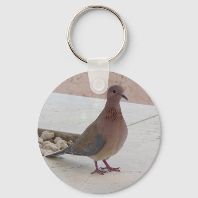 Pigeon key chain (Front)