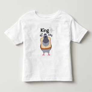 Pigeon - King of the city Toddler T-Shirt