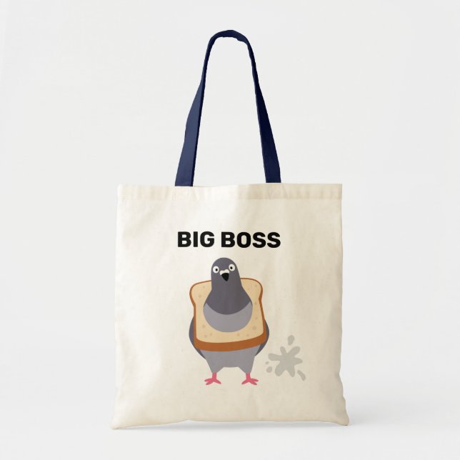 Pigeon - King of the city Tote Bag (Front)