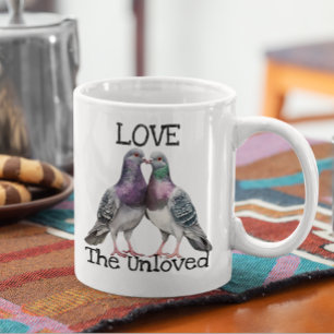 Pigeon Love the Unloved Urban Feral Birds Coffee Mug