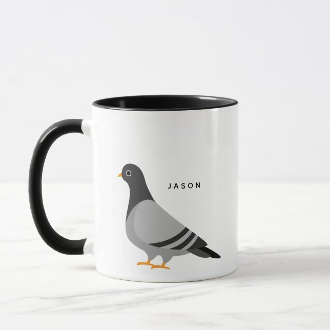 Pigeon Mugs (Left)