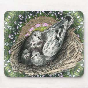 Pigeon Nest Mouse Pad