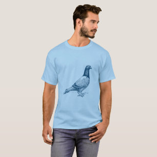 Pigeon - Ocean Blue T-Shirt