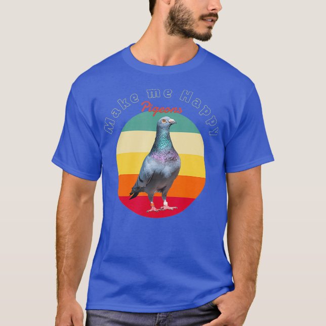 Pigeon over a Sunset T-Shirt (Front)