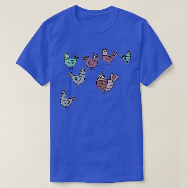 Pigeon Pals 2 T-Shirt (Design Front)