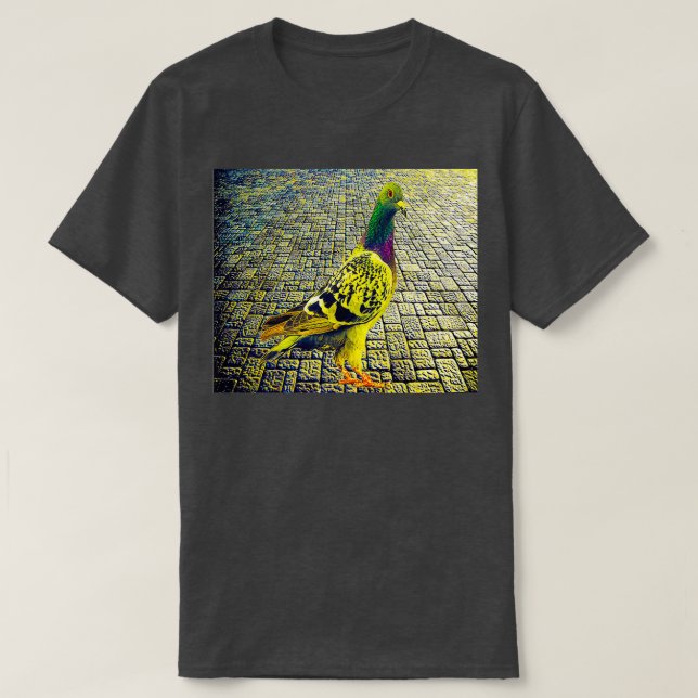 Pigeon Pavement T-Shirt (Design Front)