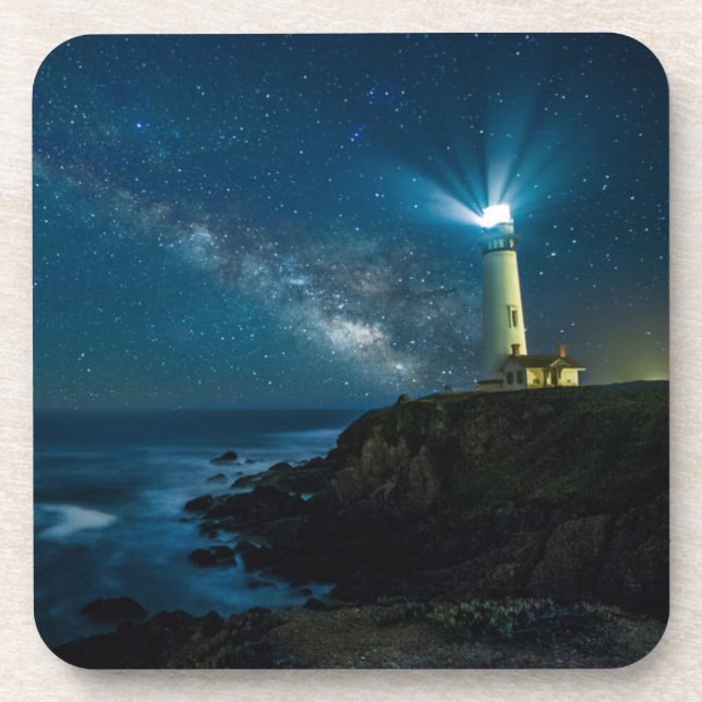 Pigeon Point Light Station, Ca Coaster (Front)