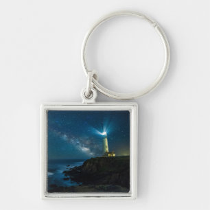Pigeon Point Light Station, Ca Key Ring