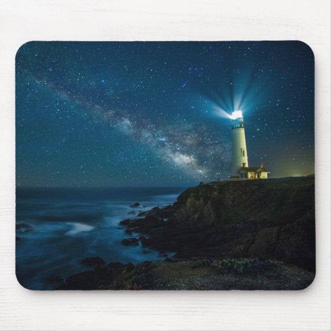 Pigeon Point Light Station, Ca Mouse Pad (Front)