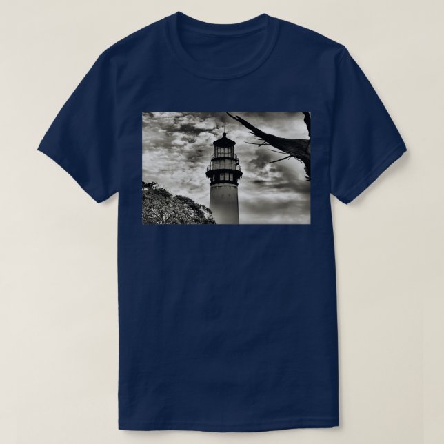 Pigeon Point Lighthouse 16 T-Shirt (Design Front)